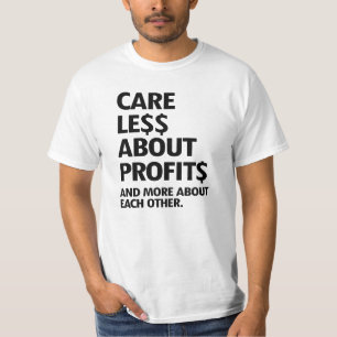 LÖS FÖRSIKTIGHET OM VINSTER T SHIRT