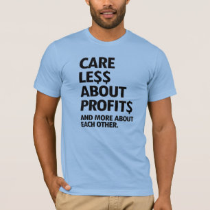 LÖS FÖRSIKTIGHET OM VINSTER T SHIRT