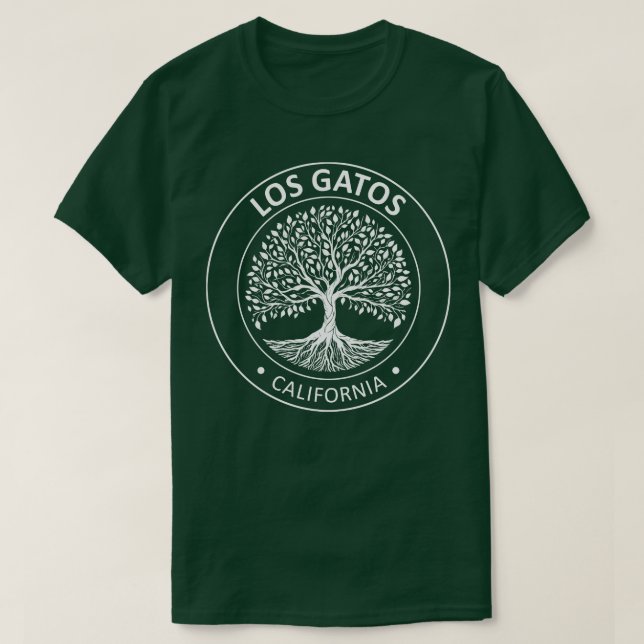 Los Gatos T Shirt (Design framsida)