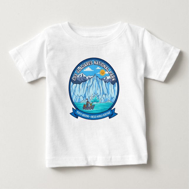 LOS GLACIARES NATIONAL PARK T SHIRT (Framsida)