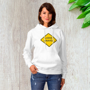 Lös Grus Varnings Skylt Väghinder  T Shirt