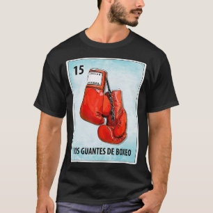 Los Guantes De Boxeo Mexican Boxing Handskar T Shirt