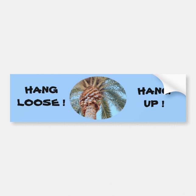 LÖS HÄNGNING - HÄNGNING UPP! - bildekal (Framsidan)