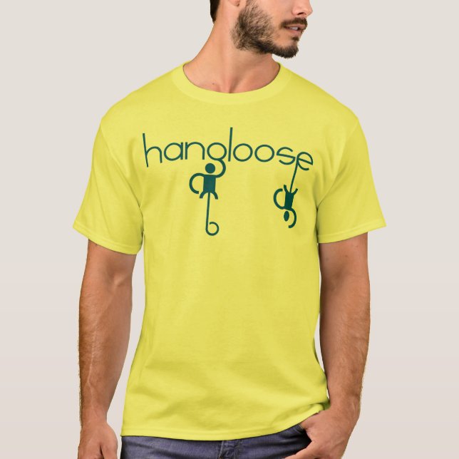 Lös hängning tee shirt (Framsida)