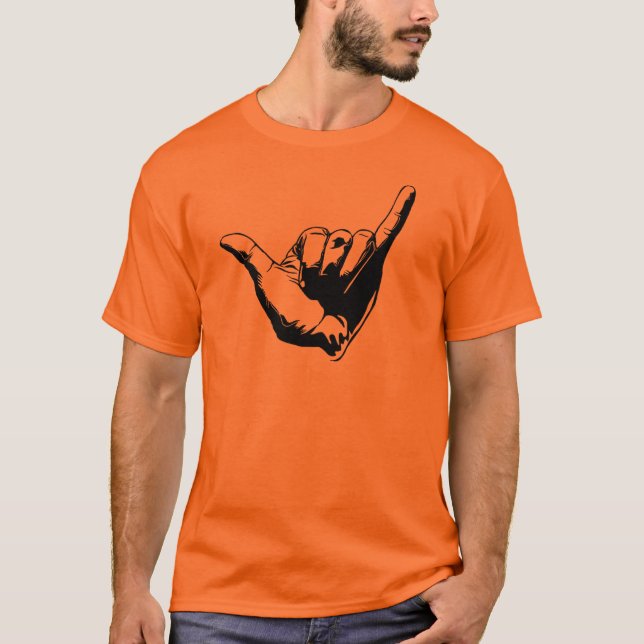 lös hängning tee shirt (Framsida)