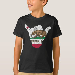 Lös Kalifornien för hängning flagga Tee Shirt