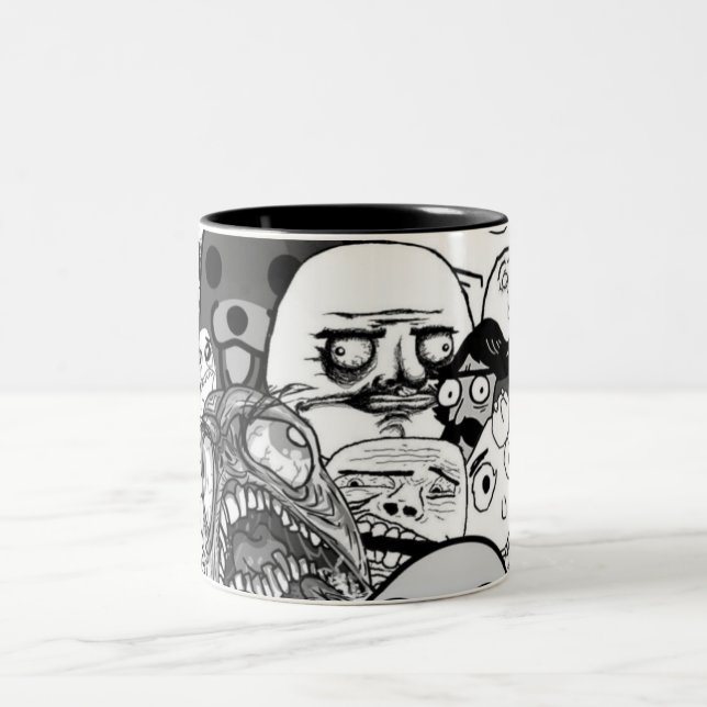 Los Memes Två-Tonad Mugg (Center)