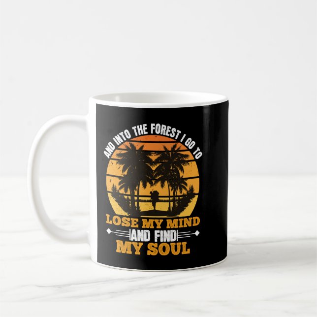 Lös mitt sinne och hitta min själ kaffemugg (Vänster)