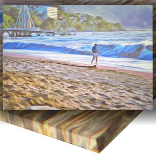 Los Muertos Beach 786 Art. Canvastryck