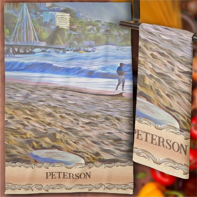 Los Muertos Beach 786 Kökshandduk (Skapare uppladdad)