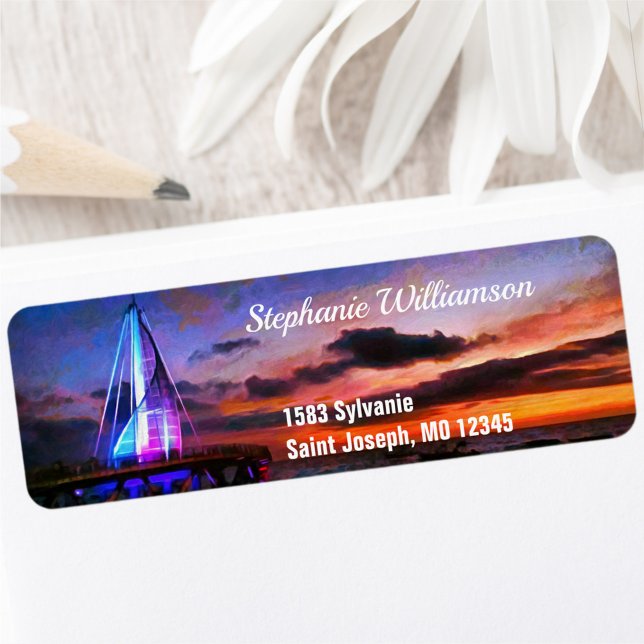 Los Muertos Pier 1182 Adress Returadress Etikett (Skapare uppladdad)