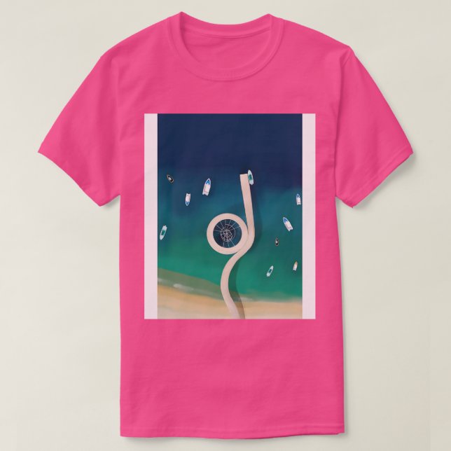 Los Muertos Pier T Shirt (Design framsida)