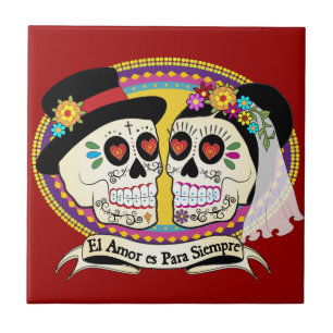 Los Novios (spanska) Tile Kakelplatta