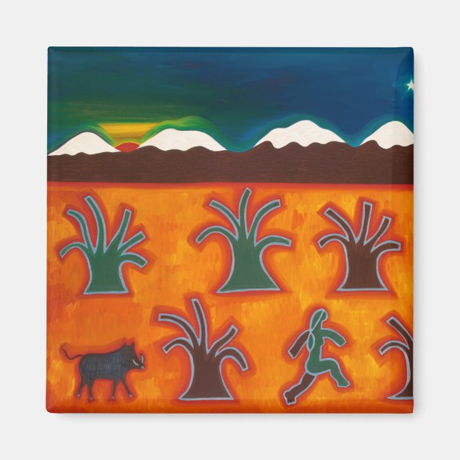 Los Olivos en el Invierno 2010 Magnet (Framsidan)