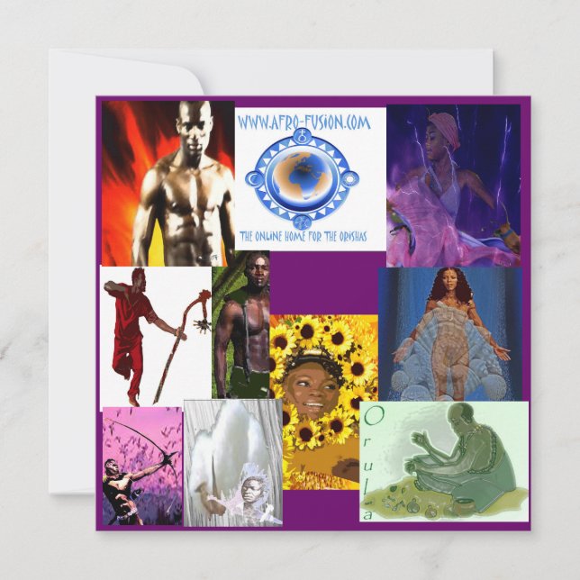 LOS ORISHAS YORUBA (Framsida)