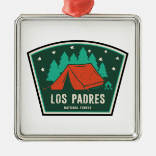 Los Padres National Forest California Camping Julgransprydnad Metall