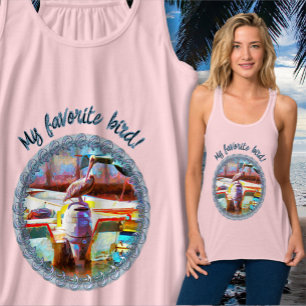 Los Peines Pelican Favorite Bird 0463 Linne Med Racerback