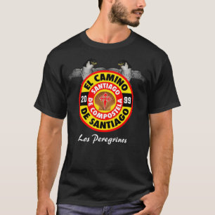 Los Peregrinos del Camino De Santiago T Shirt