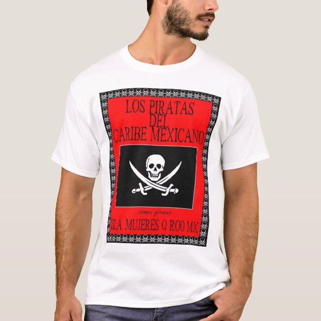 Los Piratas 2012 #2 T Shirt (Framsida)
