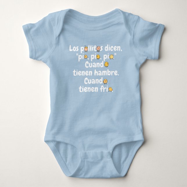 Los Pollitos Dicen T Shirt (Framsida)