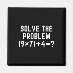 Lös Problemet 67 Meme Sex Sju Matematiklärare E Magnet