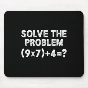 Lös Problemet 67 Sex Sju Rolig Matematiklärare  Musmatta