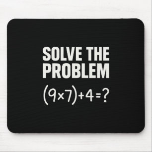 Lös Problemet Rolig Matematik 67 Meme Lärare Stude Musmatta
