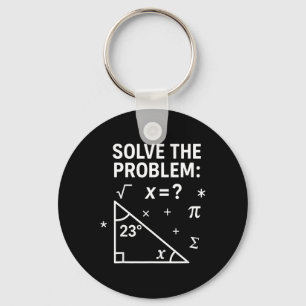Lös Problemet Rolig Matematik 67 Meme Lärare Stude Nyckelring