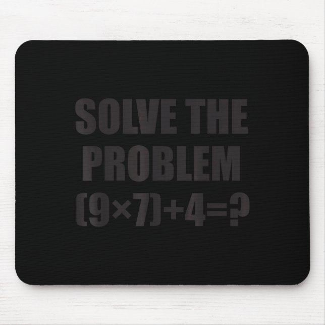 Lös Problemet Roligt 67 Meme Brainrot Matematik Lä Musmatta (Framsidan)