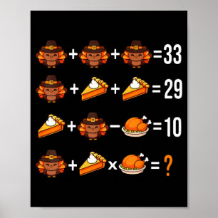 Lös Problemet Roligt 67 Meme Brainrot Matematik Lä Poster