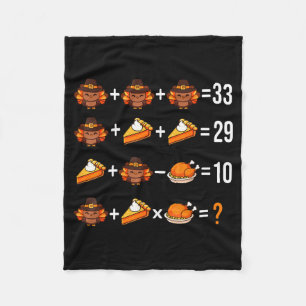 Lös Problemet Roligt 67 Meme Brainrot Matematiklär Fleecefilt