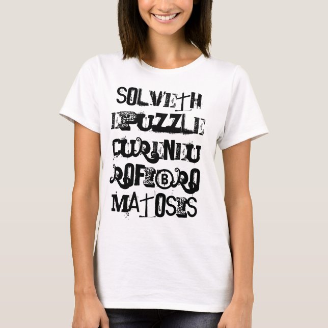 lös pusselbotneurofibromatosisen! tee shirt (Framsida)