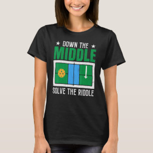 Lös Riddle Pickleball Player Paddle-grafik T Shirt