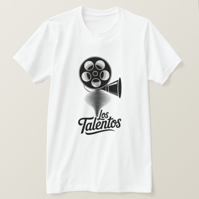 Los Talentos Cinema Logotyp T Shirt (Design framsida)