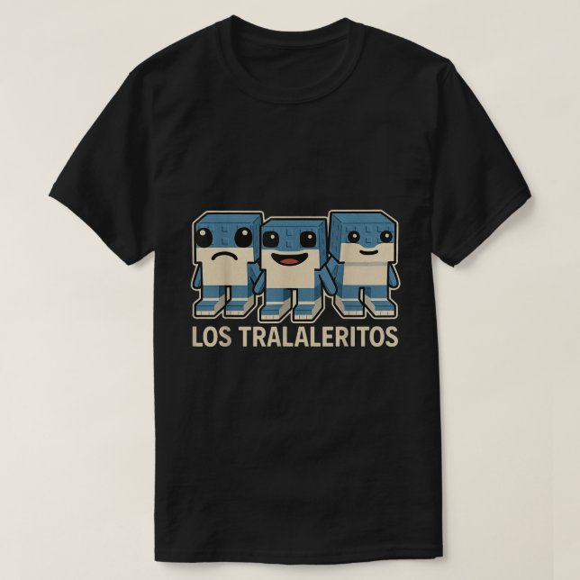 Los Tralalert itos Italy Brainrot Funny Meme T Shirt (Design framsida)