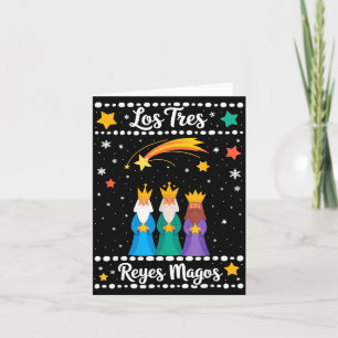 Los Tres Es Magos Navidad Latina Tres Es Kort