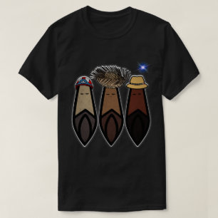 Los Tres Reyes Magos Boricua T Shirt