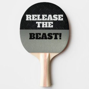 Lös upp Beastens Coola Ping Pong-citat Pingisracket