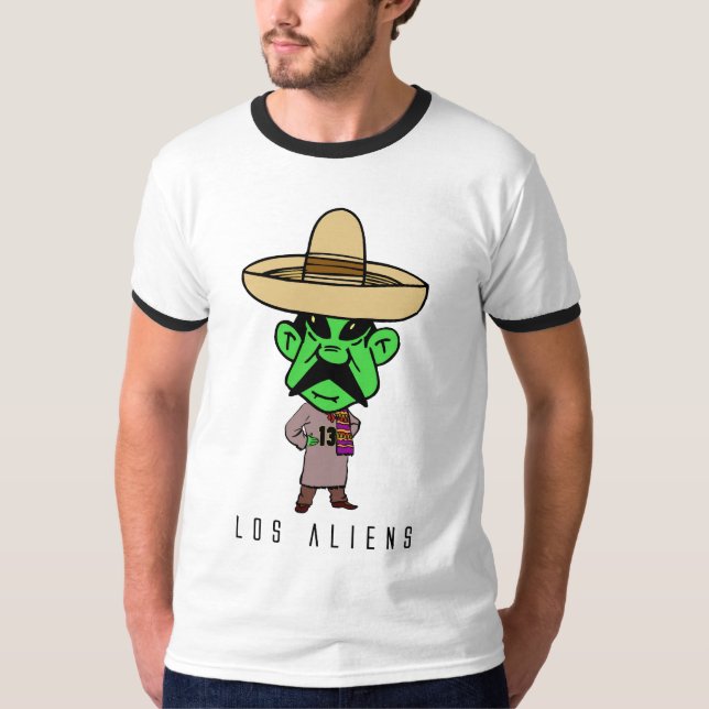 Los-utomjordingar T-shirt (Framsida)