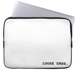 Lösa ändar Professionell minimalistisk laptopsleev Laptop Fodral