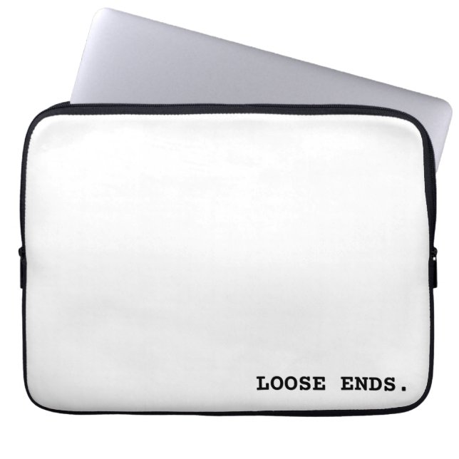 Lösa ändar Professionell minimalistisk laptopsleev Laptop Fodral (Framsidan)