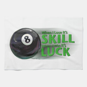 Lose Skill Win Tur 8 Boll Kökshandduk