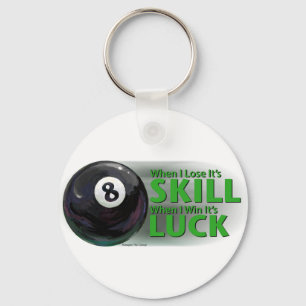 Lose Skill Win Tur 8 Boll Nyckelring