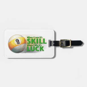 Lose Skill Win Tur 9 Boll Bagagebricka