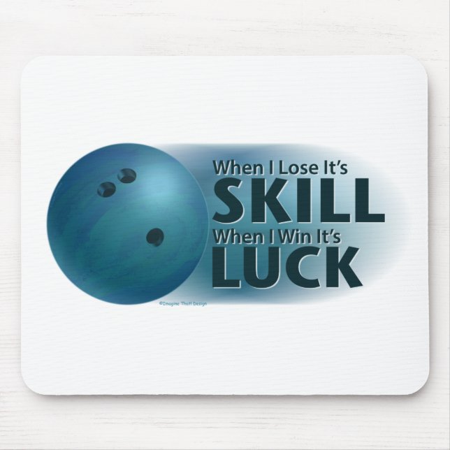 Lose Skill Win Tur Bowling Blue Musmatta (Framsidan)