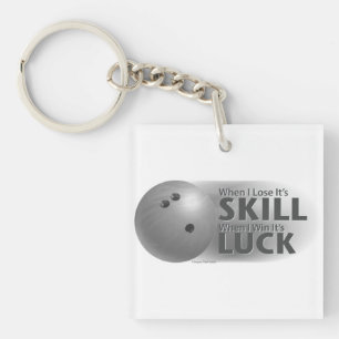 Lose Skill Win Tur Bowling Grått