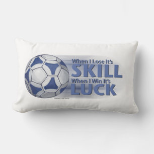Lose Skill Win Tur Futbal Lumbarkudde