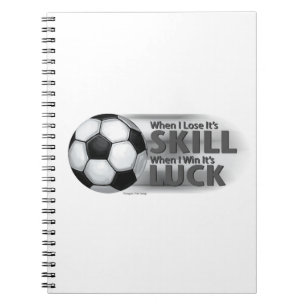 Lose Skill Win Tur Ocer Anteckningsbok