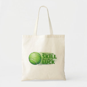 Lose Skill Win Tur Tennis Boll Tygkasse
