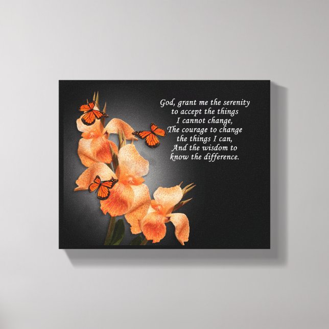 "Lösenhetsbön" Canvastryck (Framsida)